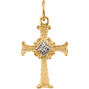 Children's Cross Pendant