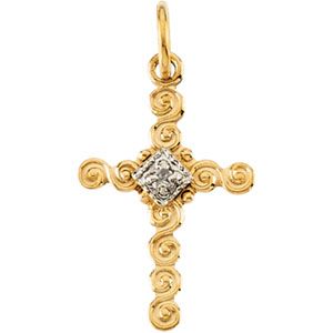 Children's Cross Pendant