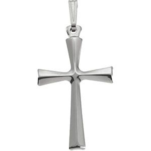 Plain Hollow Cross Pendant
