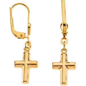 Cross Dangle Earring