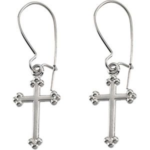 Cross Dangle Earring