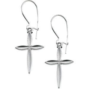 Cross Dangle Earring