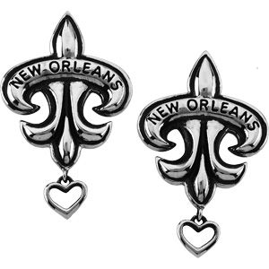 Anne Dale's Signature Fleur-de-lis Earrings