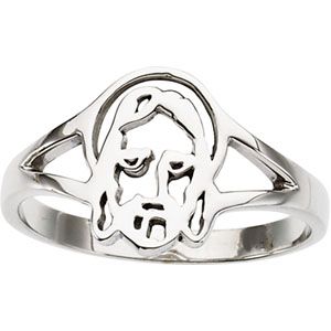 Face of Jesus Ring