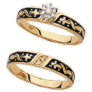 Engagement Mounting or Matching Band
