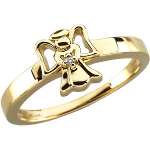 Youth Diamond Angel Ring