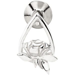 Memorial Tear&reg; Rose Lapel Pin
