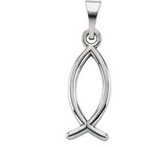 Ichthus (Fish) Pendant