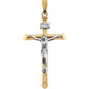 Hollow Crucifix Pendant