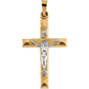 Hollow Crucifix Pendant