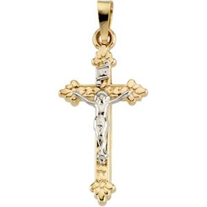 Hollow Crucifix Pendant