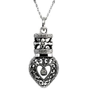Heartfelt Tear Pendant & Chain