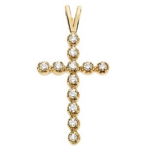 Diamond Cross Pendant