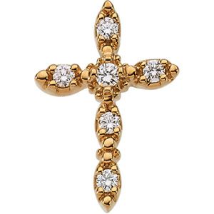 Diamond Cross Pendant