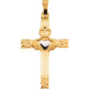 Claddagh Cross Pendant