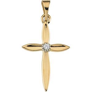 Diamond Cross Pendant