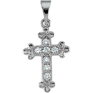 Diamond Cross Pendant