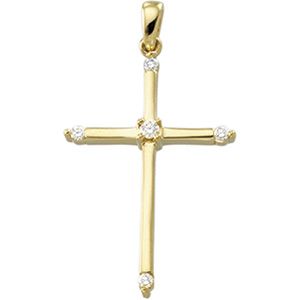 Diamond Cross Pendant