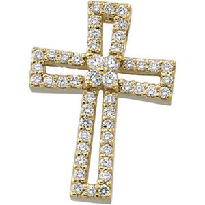 Diamond Cross Pendant