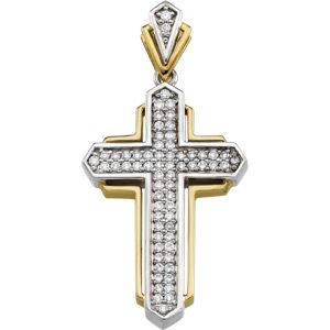 Diamond Cross Pendant