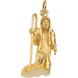 Nativity Shepherd Pendant