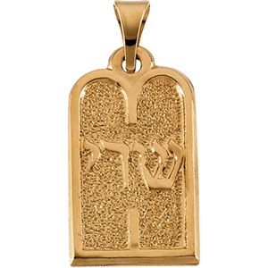 Ten Commandments Pendant