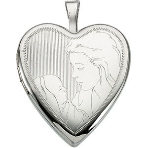 Heart Child and Mother Locket