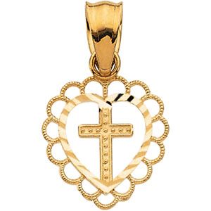 Cross/Heart Pendant