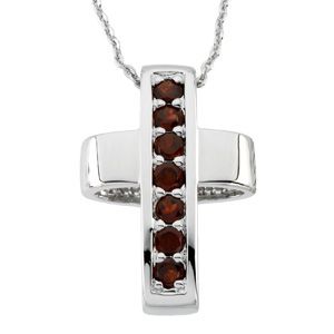 Healing Cross Pendant & Chain (Reversible)