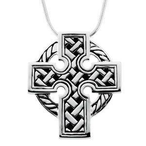Celtic Cross Pendant & Chain