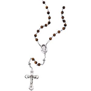 Tiger Eye Rosary