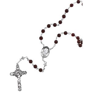 Garnet Rosary