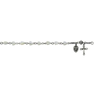 Mother of Pearl Rosary Bracelet