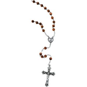 Brown Goldstone Rosary