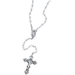 Imitation Pearl Rosary