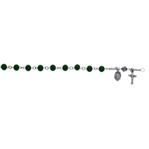 Black Onyx Rosary Bracelet
