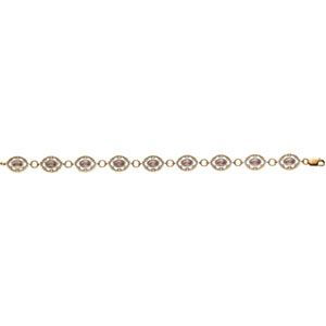 Tri-color Lady of Guadalupe Bracelet