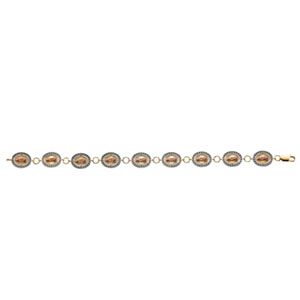 Tri-color Lady of Guadalupe Bracelet