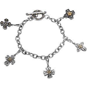 Cross Charm Bracelet