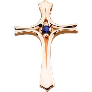 Virtue Cross&trade; Pendant Mounting for Round Center