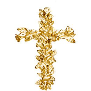 Floral Style Cross