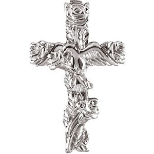 Floral Style Cross