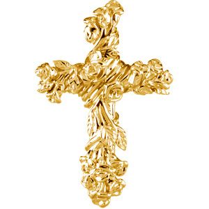 Floral Style Cross