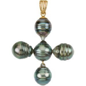 Tahitian Pearl Cross