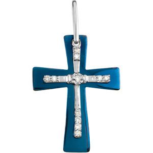 Diamond Cross Pendant