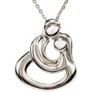 Embraced by the Heart&trade; (Couples Embrace) Necklace