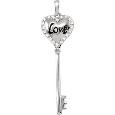 Love is the Key® Diamond Pendant