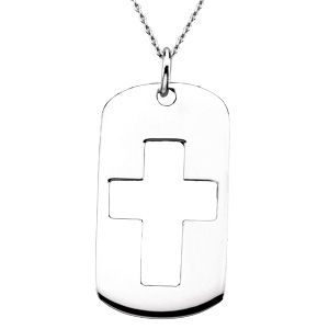The Covenant of Prayer Dog Tag & Chain