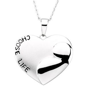 Choose Life Pendant & Chain