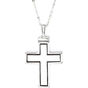 Cross Ash Holder Pendant & Chain